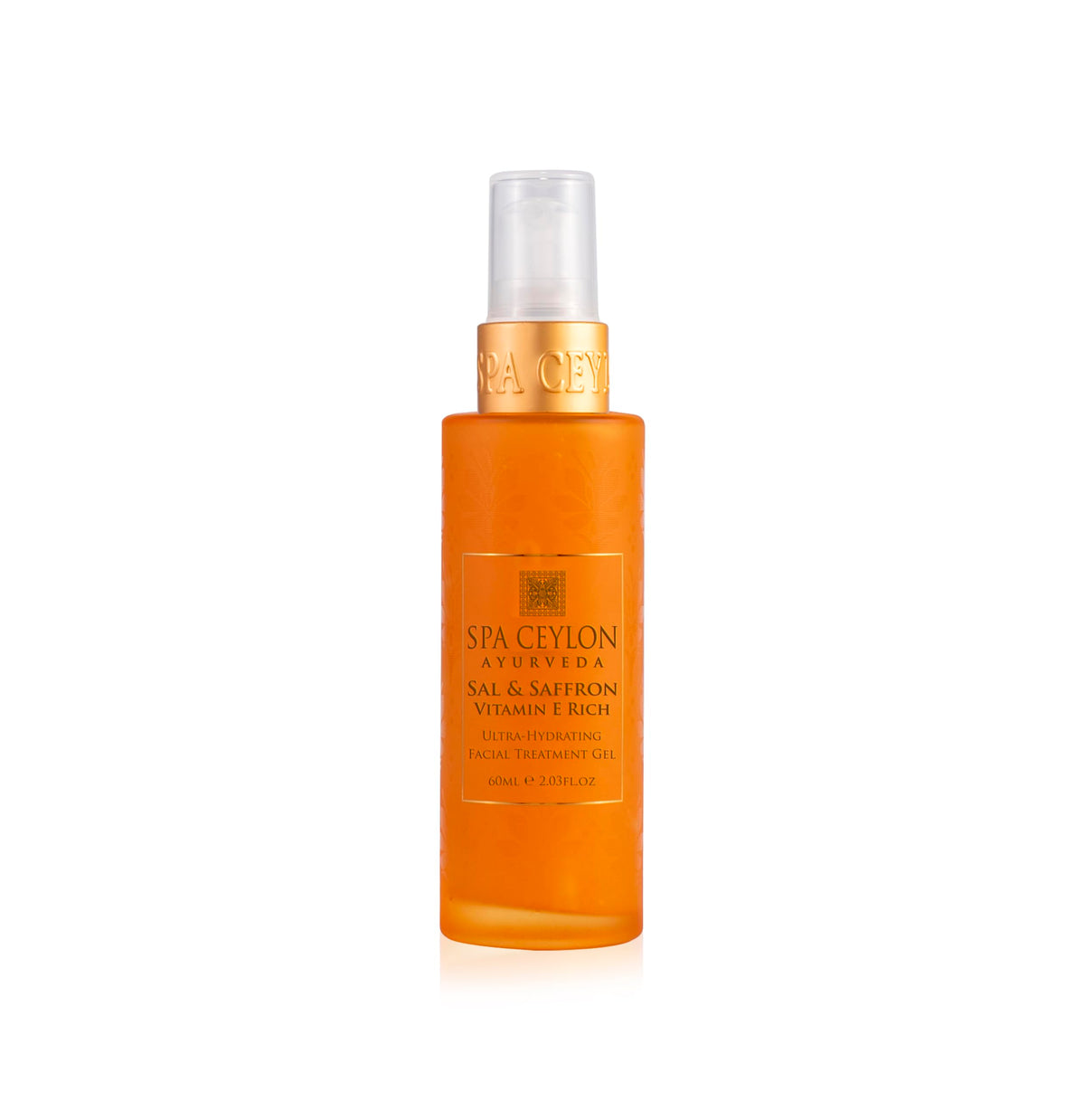 SPA CEYLON Sal and Saffron Vitamin E Enriched Ultra Hydrating Facial Treatment Gel | Hydrating Skincare | Brighter Natural Glow | Skin Repair