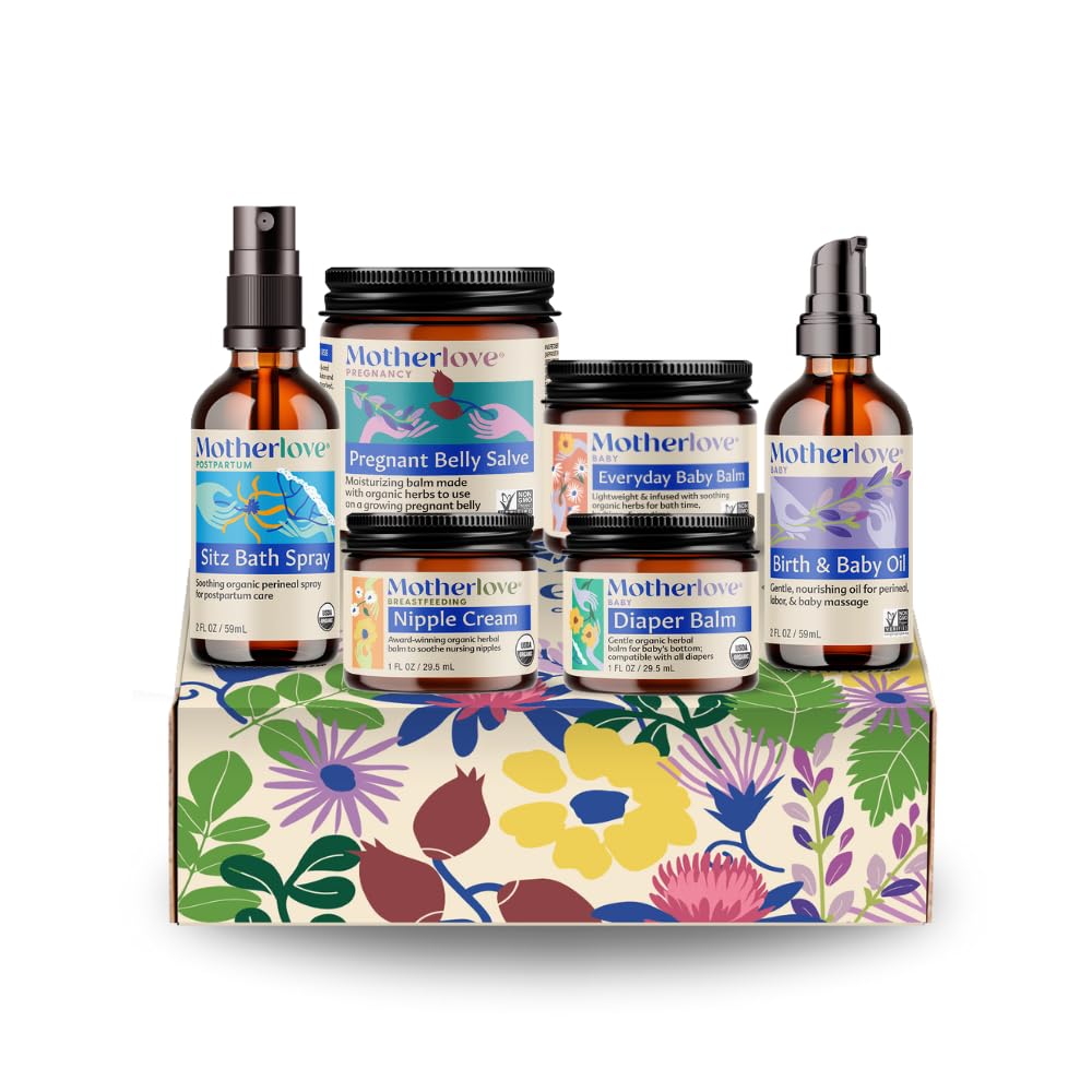 Motherlove Bump to Baby Box—Baby Shower Gift for Expecting Moms from Maternity to Postpartum