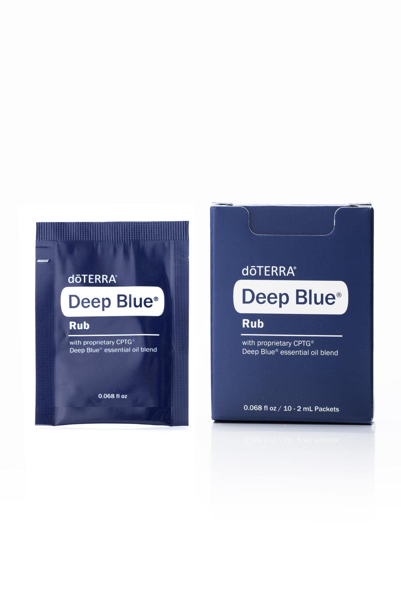 doTERRA Deep Blue Rub Samples, 0.068 Fl Oz (Pack of 10)