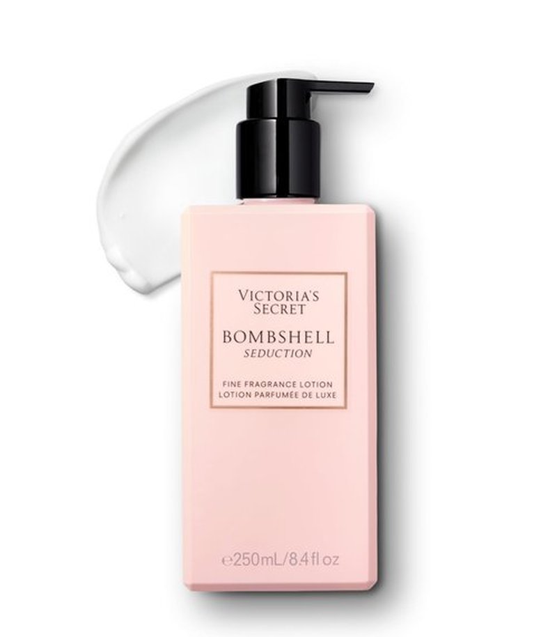 Victoria's Secret Bombshell Seduction Fragrance Lotion, Notes of White Peony, Sage & Velvet Musk, Scented Body Lotion for Women (8.4 oz)