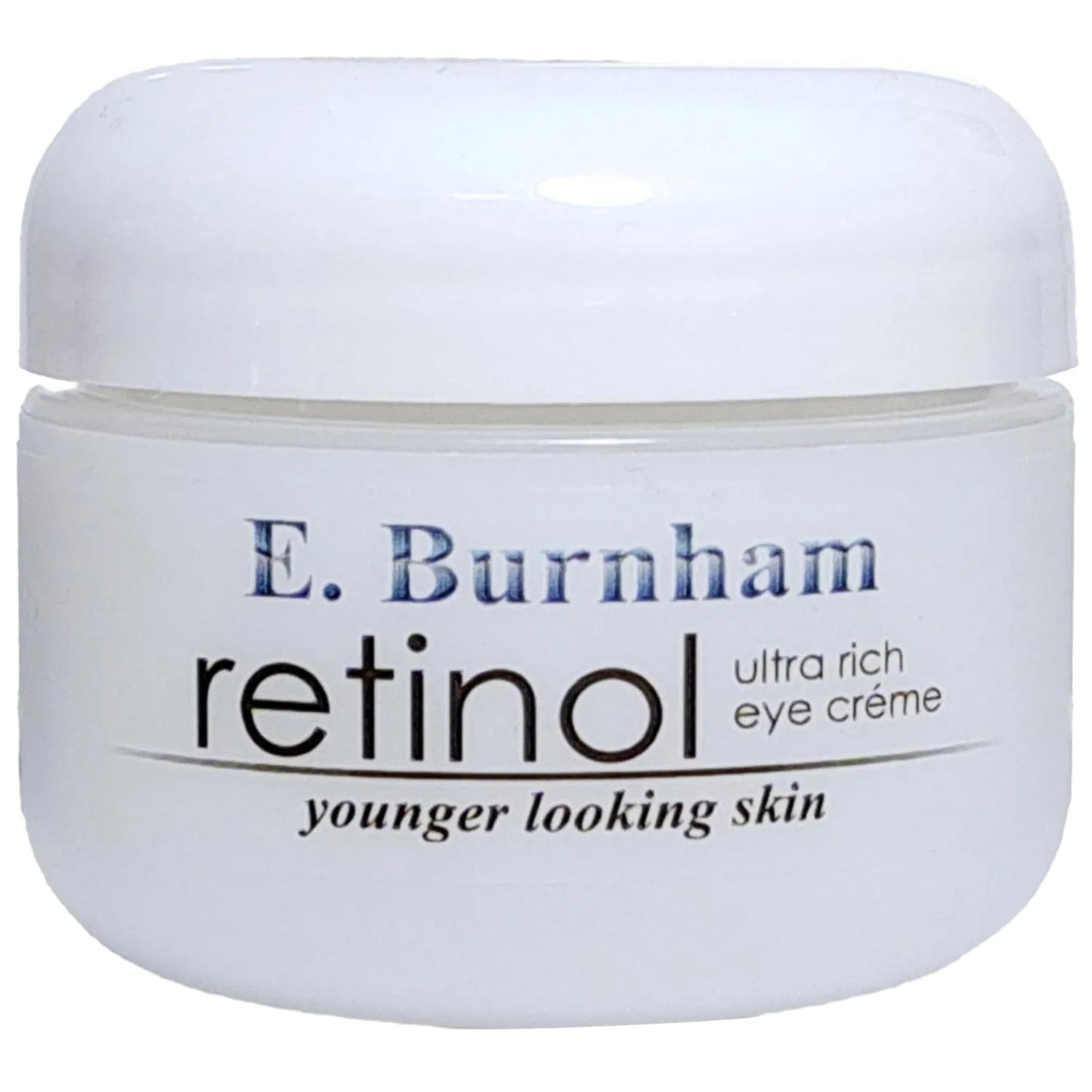 E. Burnham Retinol Ultra Rich Eye Créme 1 Oz. – Hydrating & Firming Eye Cream for Smoother, Brighter-Looking Under Eyes – Gently Softens the Look of Fine Lines