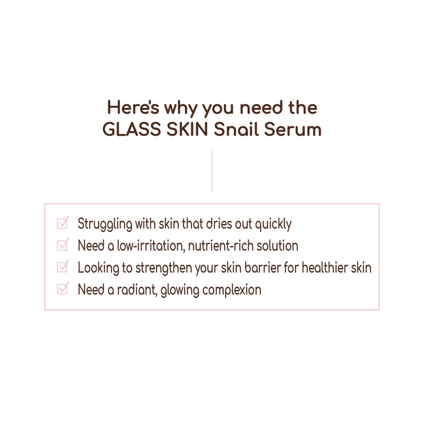 DEARBOO Glass Skin Snail Serum, 3.38 fl oz (100mL) – Hydrating Facial Serum with Snail Mucin and Botanical Extracts for Smooth, Luminous-Looking Skin