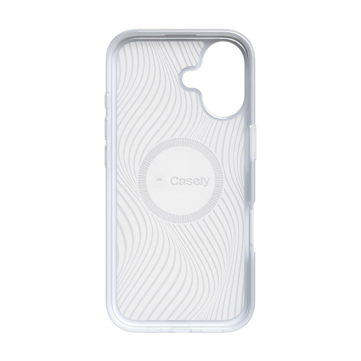 Casely iPhone 17 Case | Butter Yellow Stripes | Sunday Best | Compatible with MagSafe | Classic Ultra Slim Design