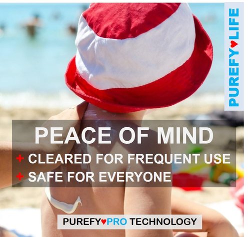 PUREFY Topical Spray (3.4oz 2pk) Soothing Face & Body Skin Spray, Purefypro Dermal HOCL Technology, Natural Skincare Support Redness, Irritations, Ezcema, Dry Skin, Athletic Itch, Travel Size