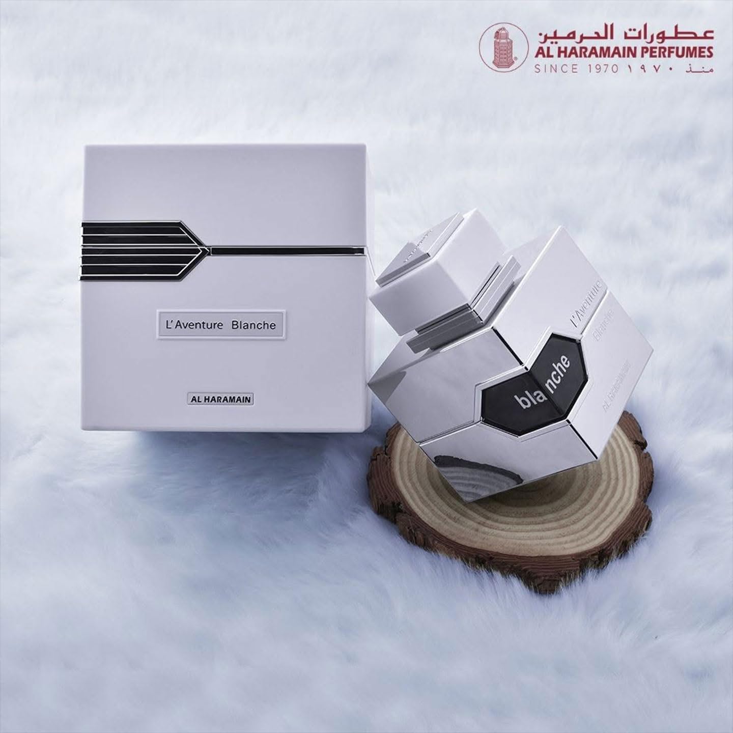 L'aventure Blanche Eau De Parfum Spray for Unisex - 3.3 oz | Al Haramain