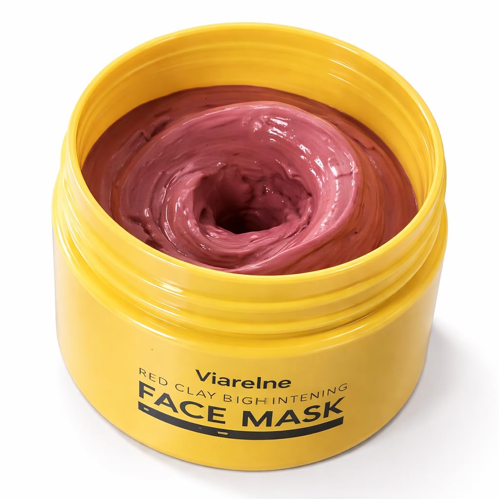 Clay Mask for Face, Clay Face Mask with Green Tomato Extract, Deep Pore Cleansing Mud Mask, Oil Control, Acne Care, Pore Refining Skincare for Oily & Combination Skin