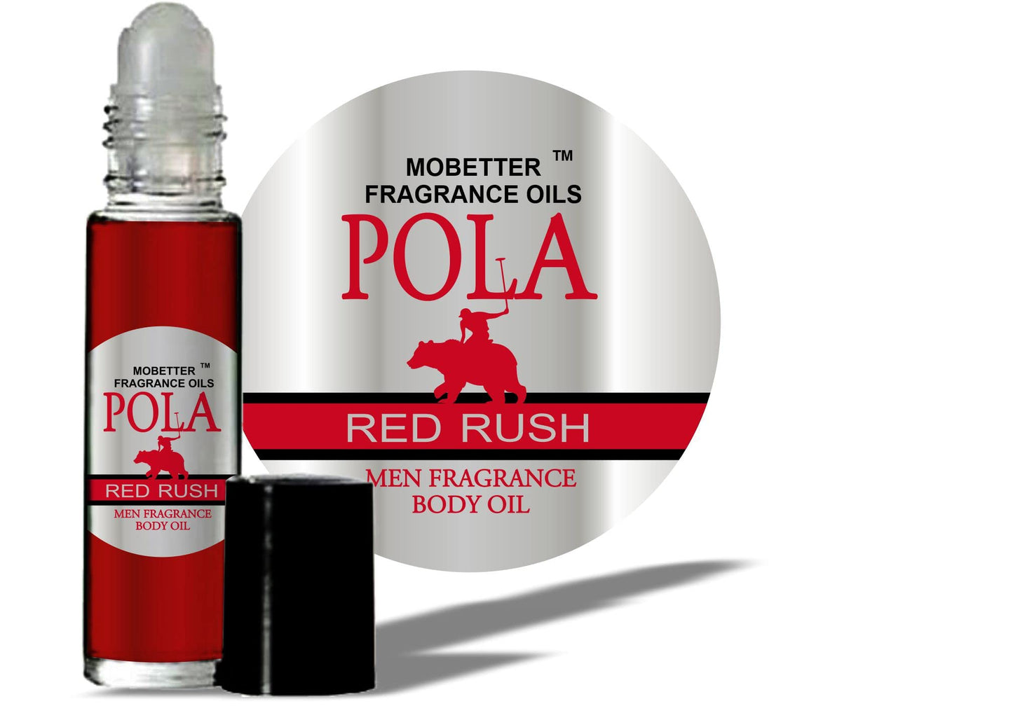 MOBETTER FRAGRANCE OILS Pola Red Rush Fragrance Body Oil for Men