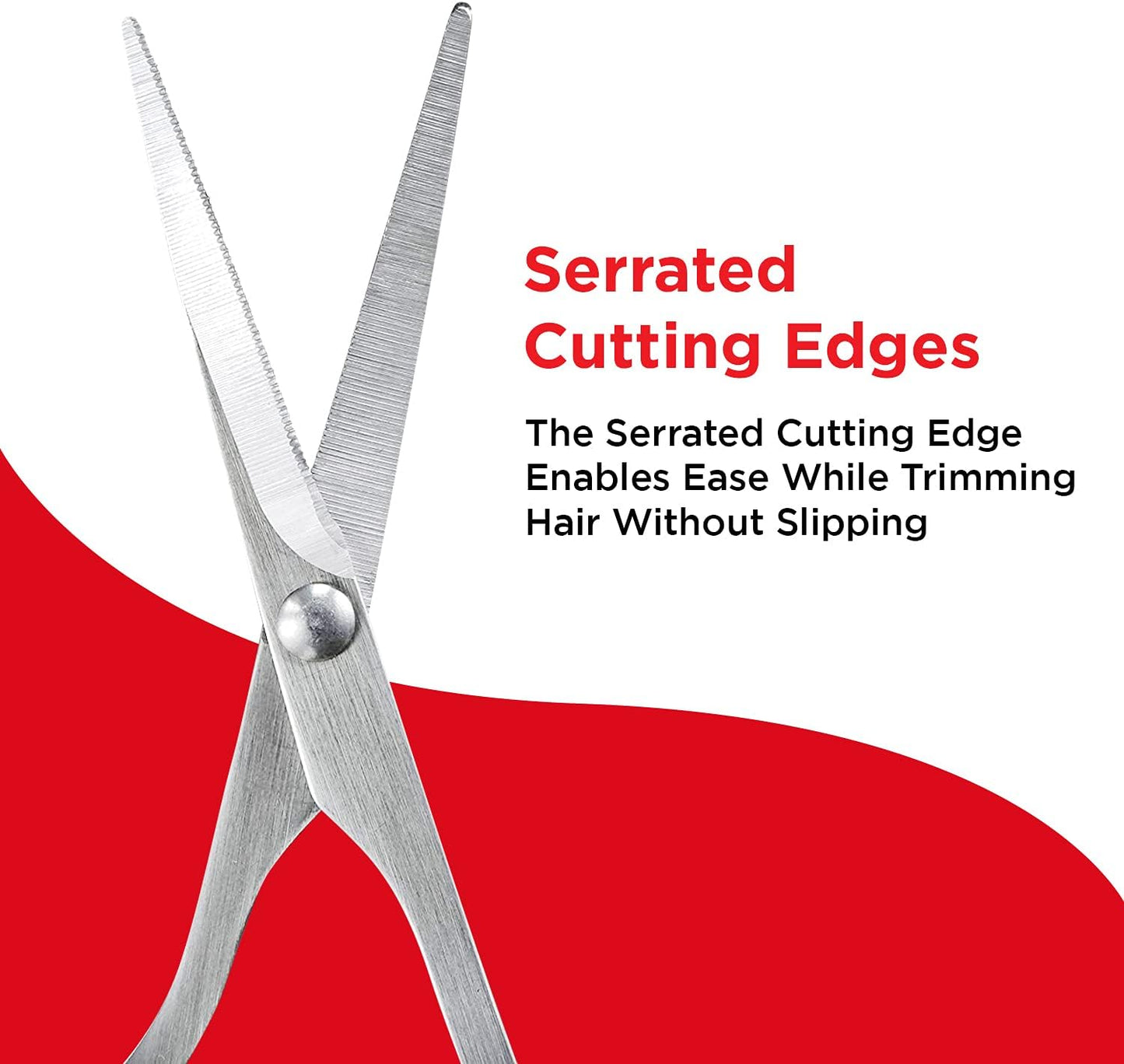 Beard & Mustache Grooming Scissors - Seki Edge SS-910 Precision Trimmers