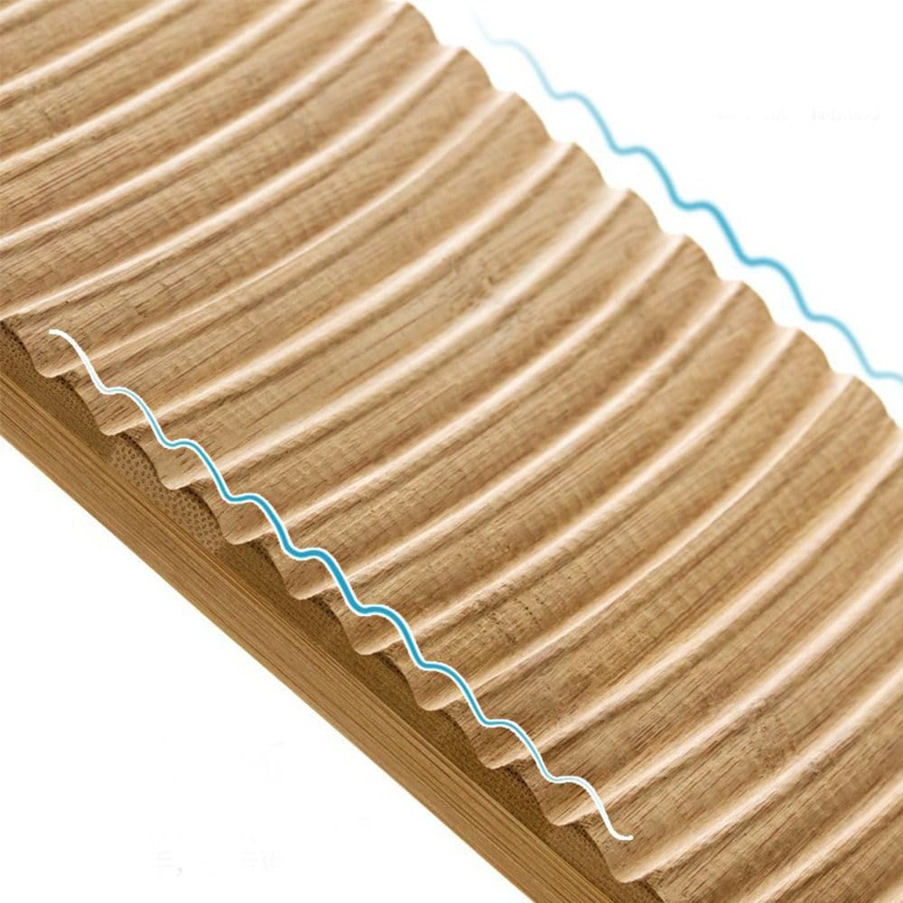 Non-Slip Wooden Washboard,Easy to Use,Laundry Cleaning Board with Hanging Hole,Easy to Storage,Durable Scrub Board Washing Board for Laundry Room