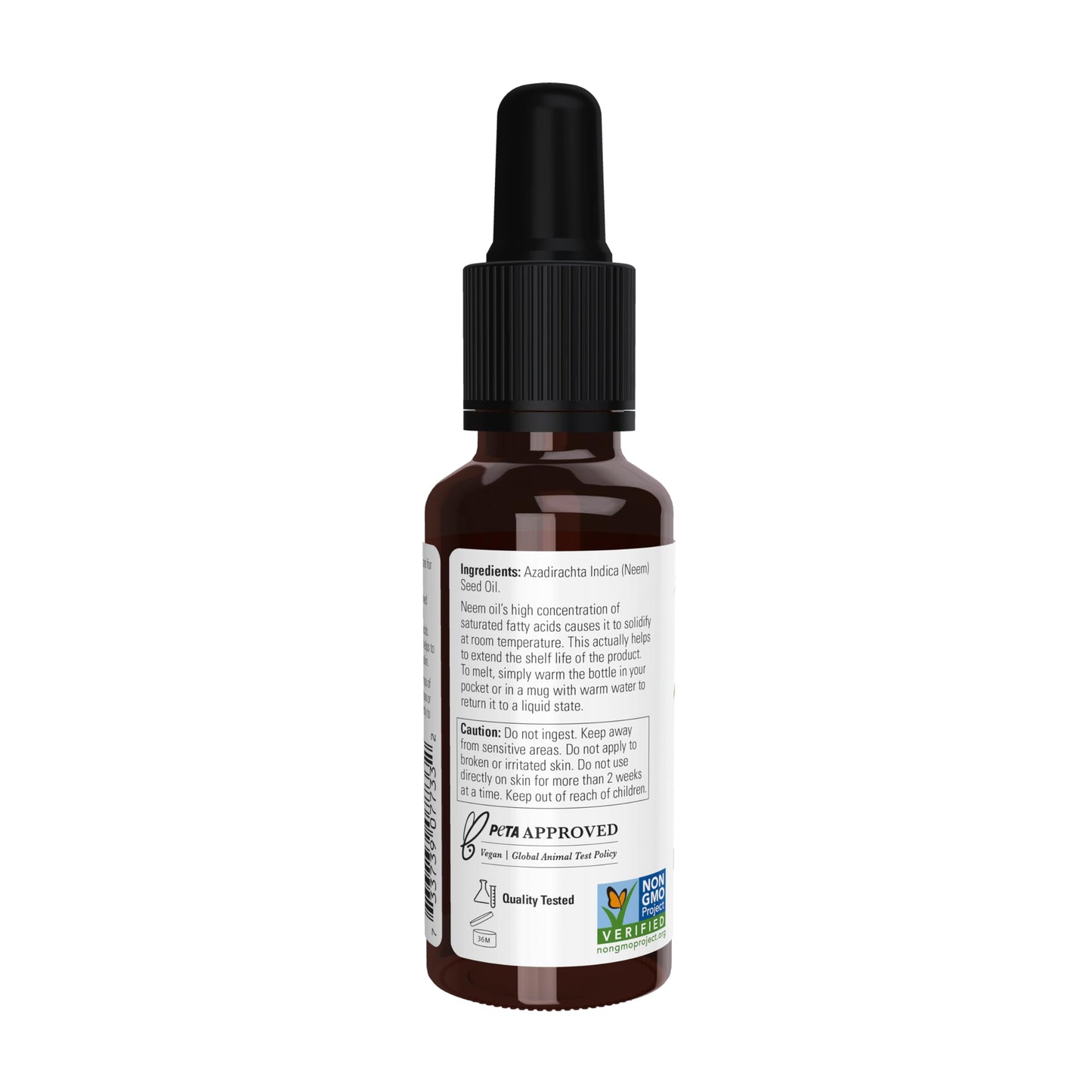 NOW Foods Solutions, Neem Oil, 100% Pure, Made From Azadirachta Indica (Neem) Seed Oil, Natural Relief from Irritation and Other Skin Issues, 1-Ounce, Ingredients: 100% pure neem oil