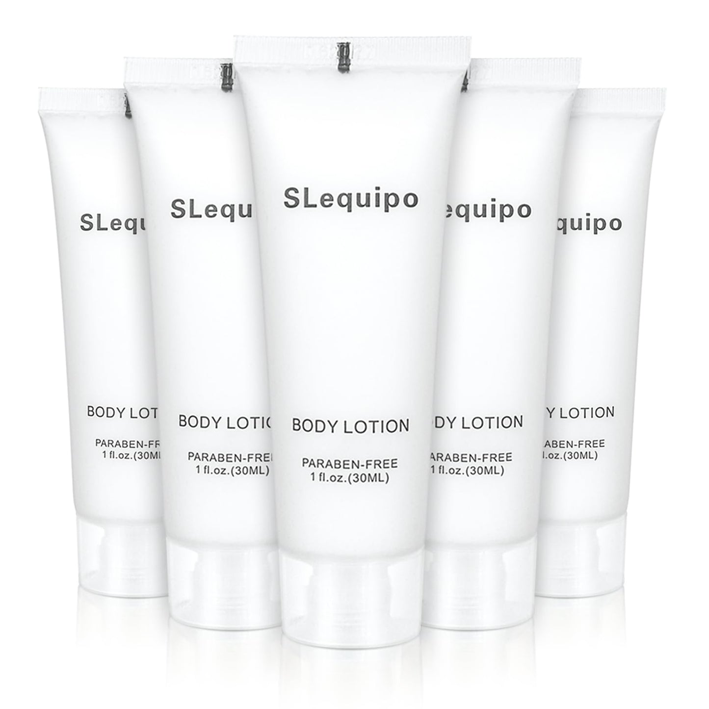 Travel Size Body Lotion Bulk (1 fl oz, 50 Pack), Refreshing Hotel Body Lotion, Mini and Small Size Body Lotion, Guest Hotel Toiletries in Bulk - Mini Body Lotion, Clear Container