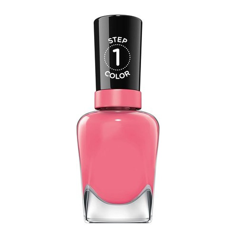 Sally Hansen Miracle Gel™, Rain-Glow, Long Lasting, Gel-Like Formula, No UV Lamp Needed, Pink Nail Polish