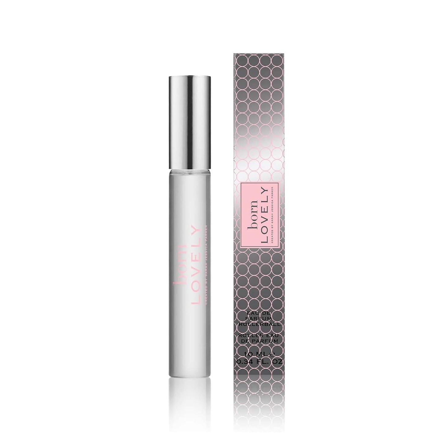 SJP Born Lovely Lush, Sweet, Elegant Amber Floral Eau De Parfum Spray Fragrance for Women - Mandarin, Peony, Honeysuckle, and Freesia - Intense, Long Lasting Scent - 3.4 oz