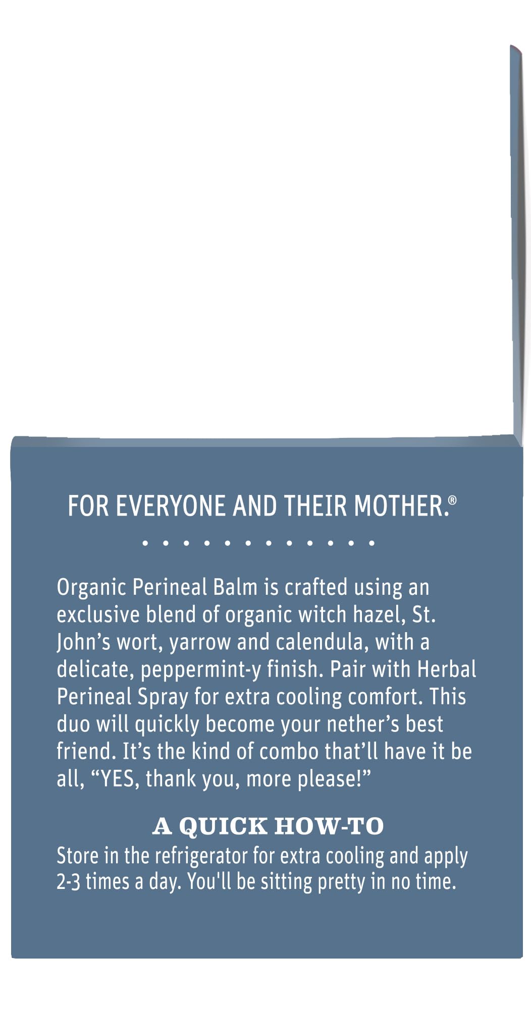 Earth Mama Organic Perineal Balm | Naturally Cooling Herbal Salve for Pregnancy and Postpartum Relief with Witch Hazel & Calendula, Feminine Care Essentials, No Benzocaine or Butane, 2-Oz (3-Pack)