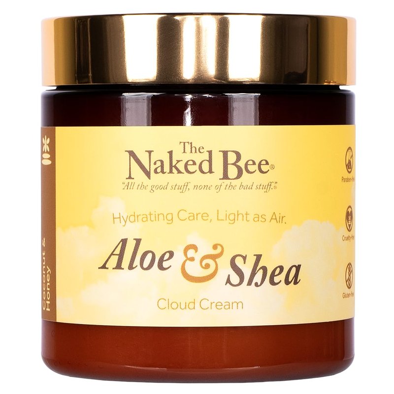 Naked Bee Coconut & Honey Aloe & Shea Cream - Moisturizing 8 oz Hydrating Lotion