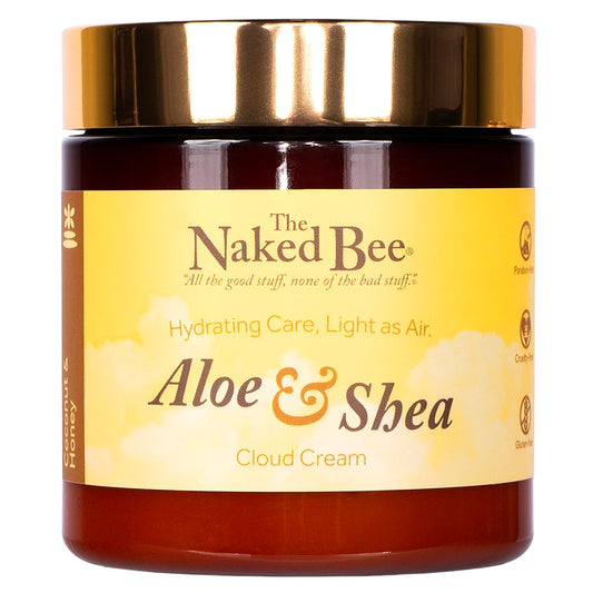 Naked Bee Coconut & Honey Aloe & Shea Cream - Moisturizing 8 oz Hydrating Lotion