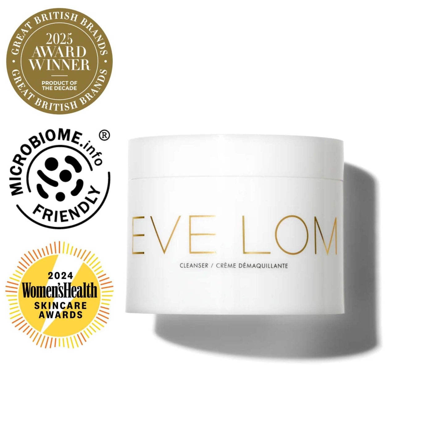 EVE LOM The Original Balm Cleanser - Facial Cleansing Balm - 5-in-1 Facial Cleanser & Muslin Cloth - Deep Cleansing & Gentle Exfoliation, Hydrating Skin Benefits, Removes Waterproof Make-Up - 450 ml