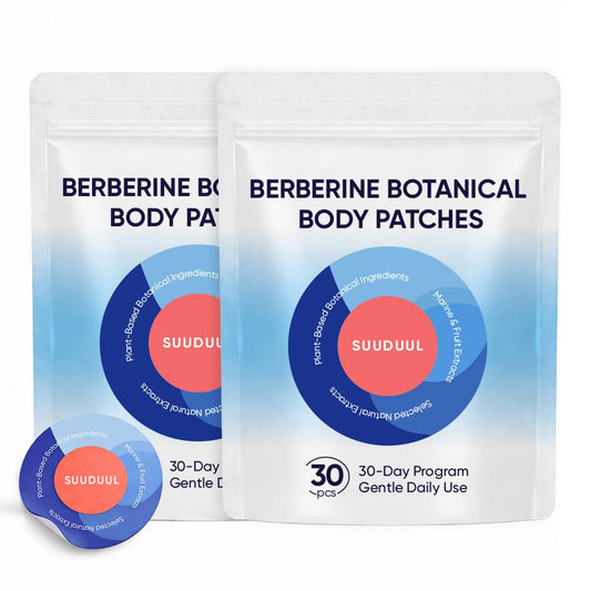 BODUNMSCA Plant-Based Body Patches, Gentle Daily Use, 60 Count (2 Packs) (2PCS)