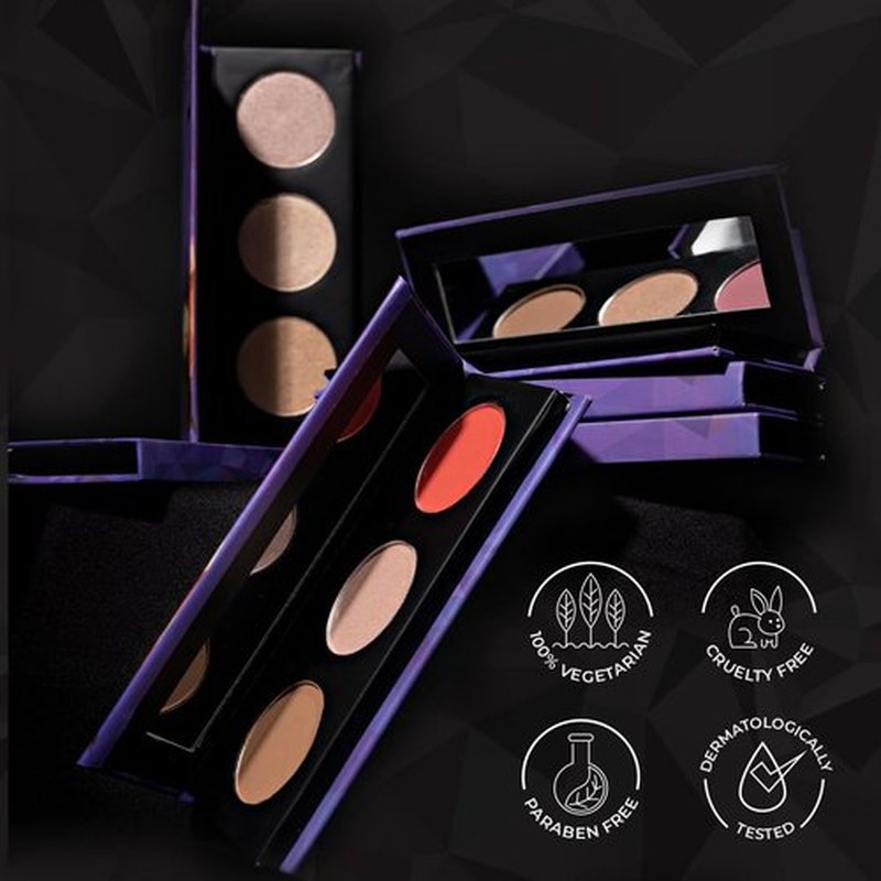 SUGAR Cosmetics Contour De Force Face Palette - 02 Vivid Victory Longlasting Formula, Lightweight Blush, Highlighter And Bronzer, Paraben Free.