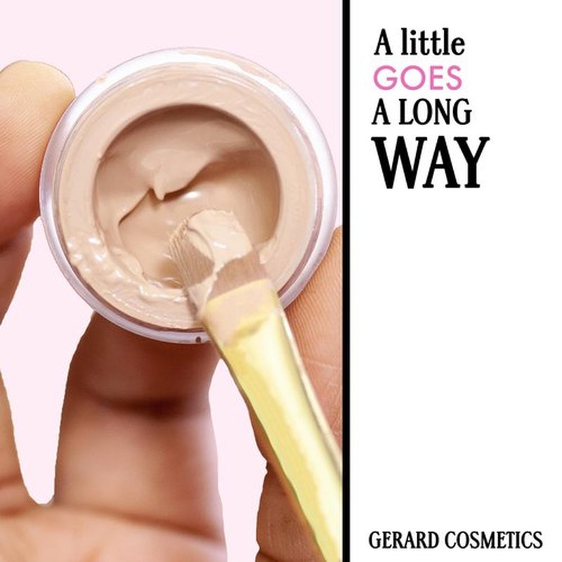 Gerard Cosmetics Clean Canvas Medium Eye Concealer and Base Smudge Proof | Makeup Primer and Eyeshadow Base | Made in the USA | Vegan Formula | Cruelty Free