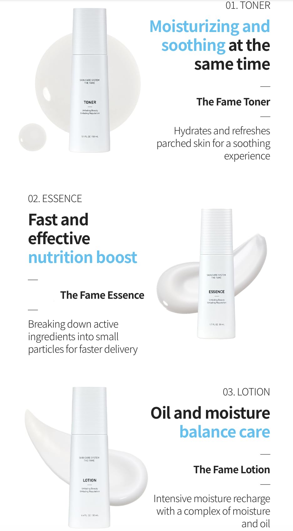The Fame 5-Step Skincare Routine Set