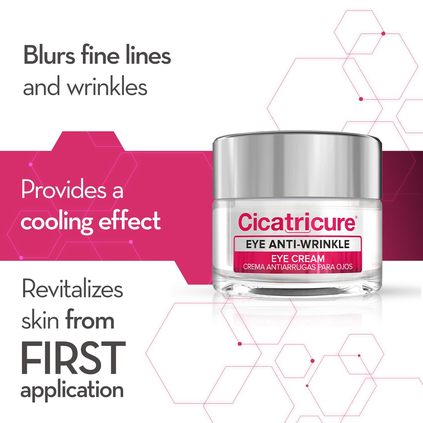 Cicatricure Anti-Wrinkle Eye Cream | Blurs Fine Lines | 0.5 oz