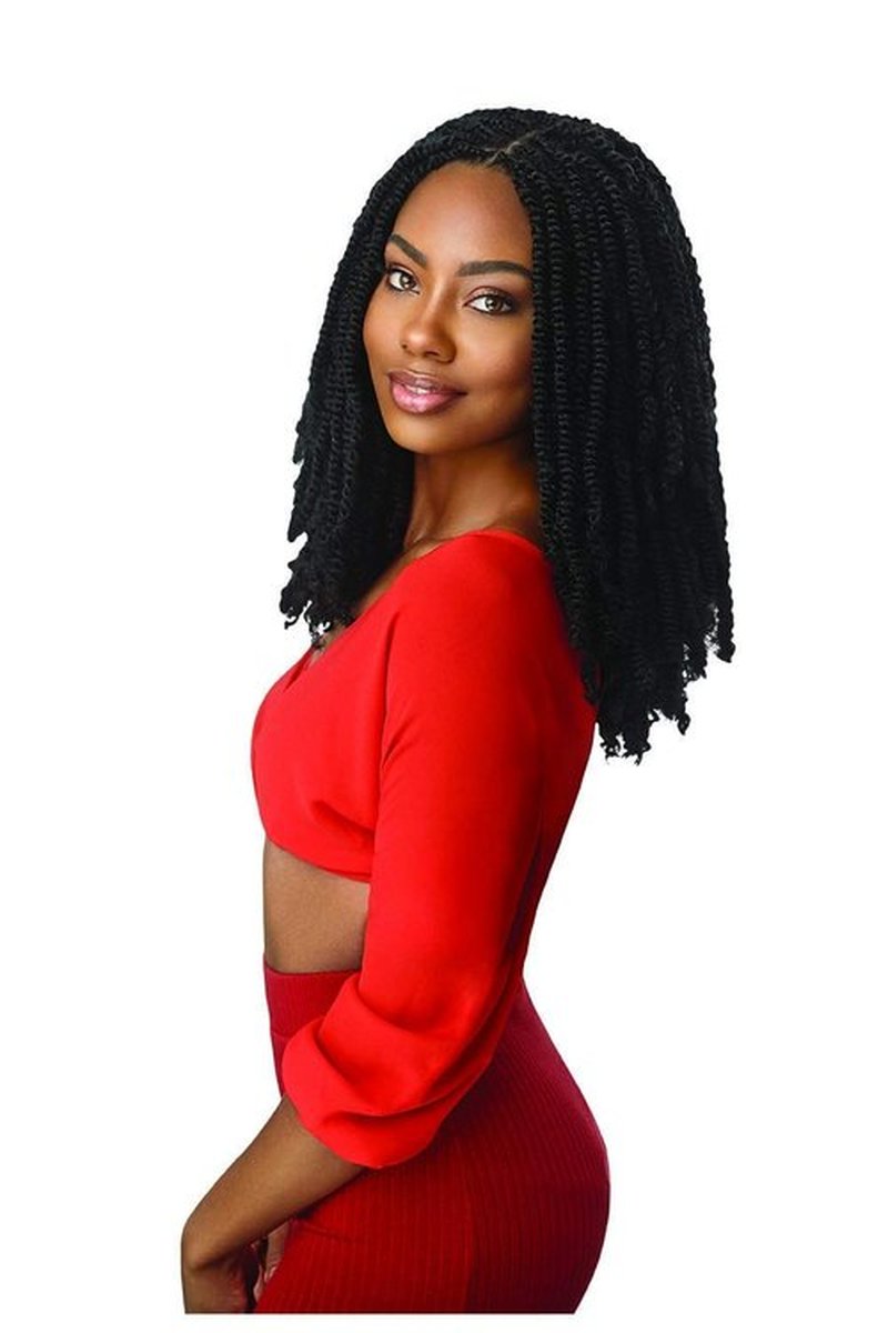 Outre Braiding MULTI PACK DEALS! Outre Synthetic Braid - X PRESSION TWISTED UP 3X SPRINGY AFRO TWIST 24 inch (2-Pack, 2T1B/30)