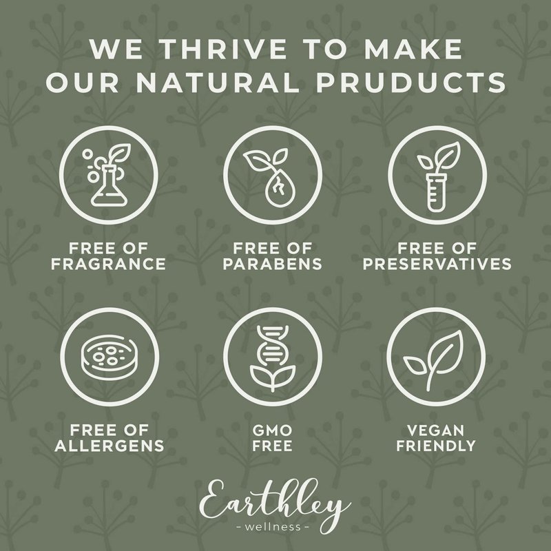 Earthley Wellness Face Mask, Healthier Skin, Reduces Oils, Soothes Skin, Pull out Dirt and Oil, Unclog Pours, Improve Skin Complexion (Lavender Green Clay Mask, 2oz.)