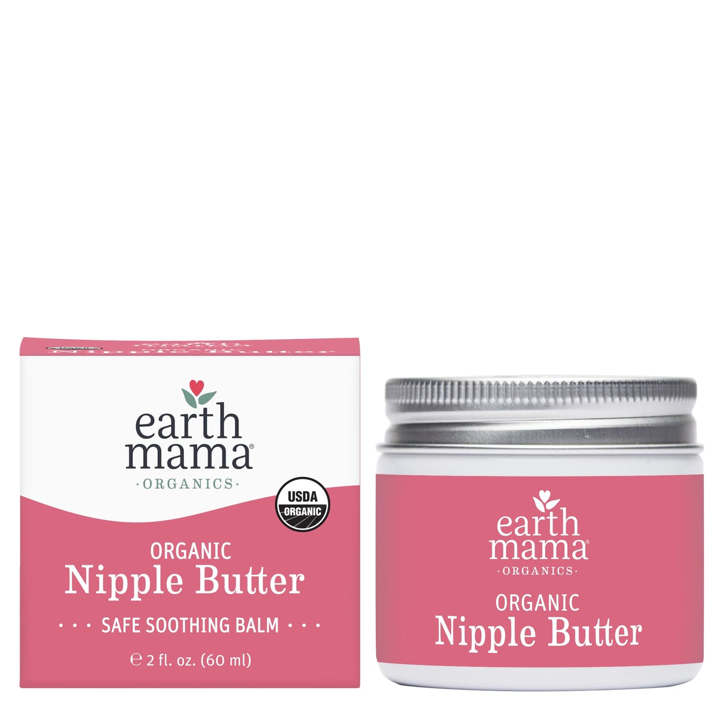 Earth Mama Nipple Butter™ & Diaper Balm | Nipple Cream & Organic Skincare for Baby | Breastfeeding & Postpartum Essentials Bundle