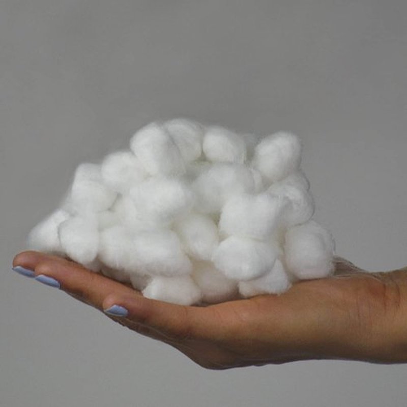 DecorRack 300 ct Small Cotton Balls, 100% Pure Natural Cotton, for Make-Up, Nail Polish Removal, Pet Care, Soft and Absorbent (Pack of 300)
