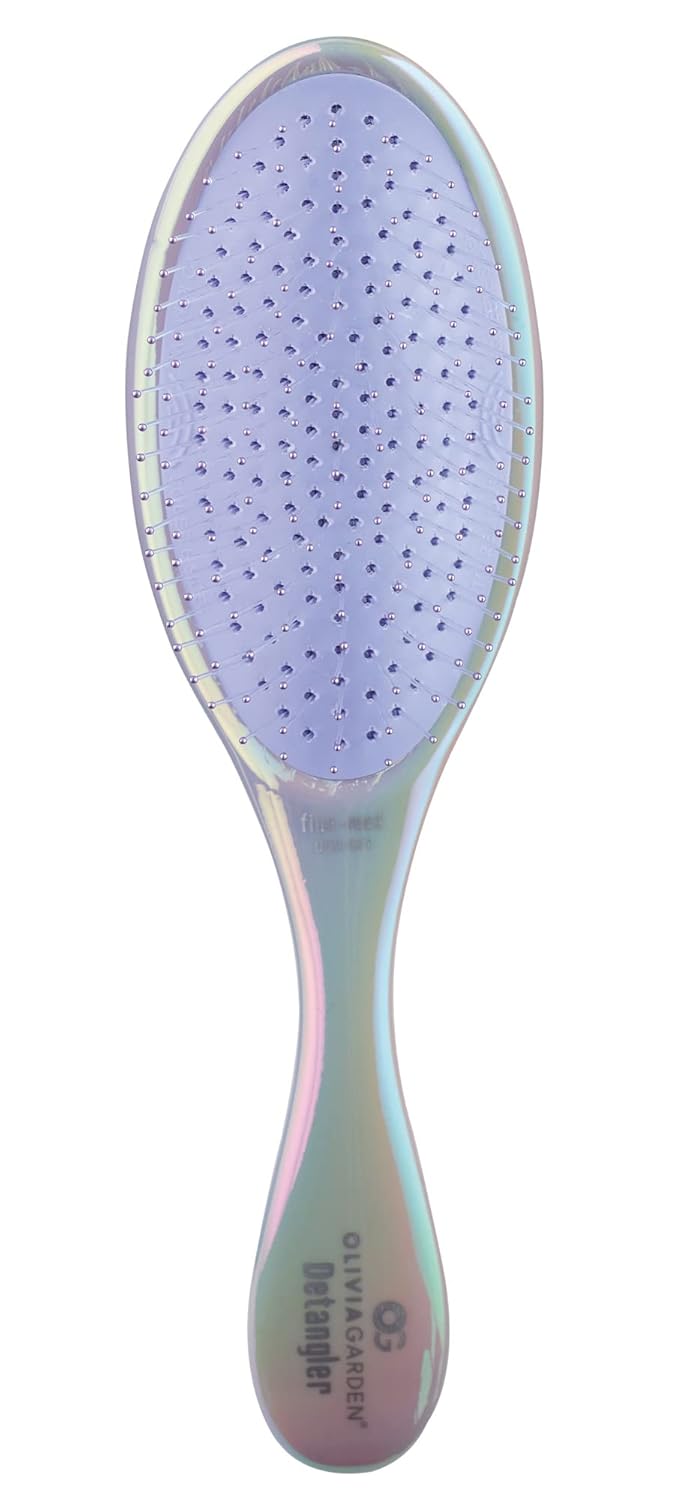 Olivia Garden OG Detangler Brush - Scalp-Massaging, Easy-Clean Design for All Hair Types