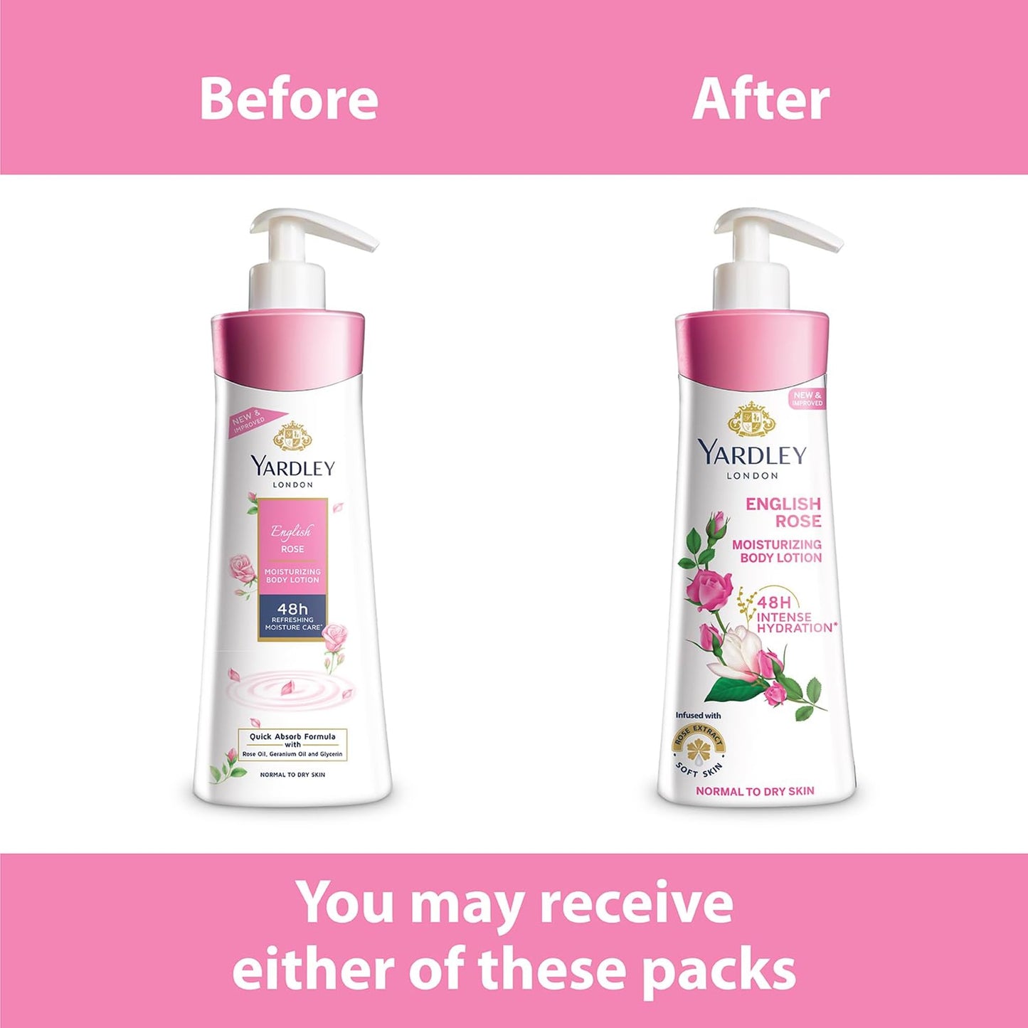 Yardley London - English Rose Moisturizing Body Lotion 400 ml