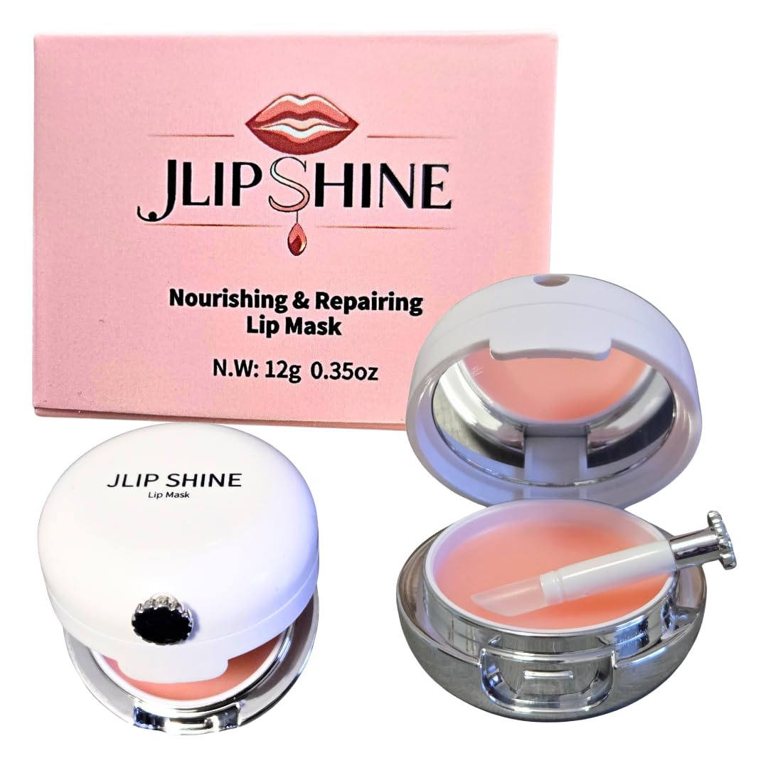 Nourishing & Repairing Overnight Lip Mask, Lip balm Vegan Deep Hydration with Mineral-Rich Formula, Waterproof.35oz (Rose, flavor)