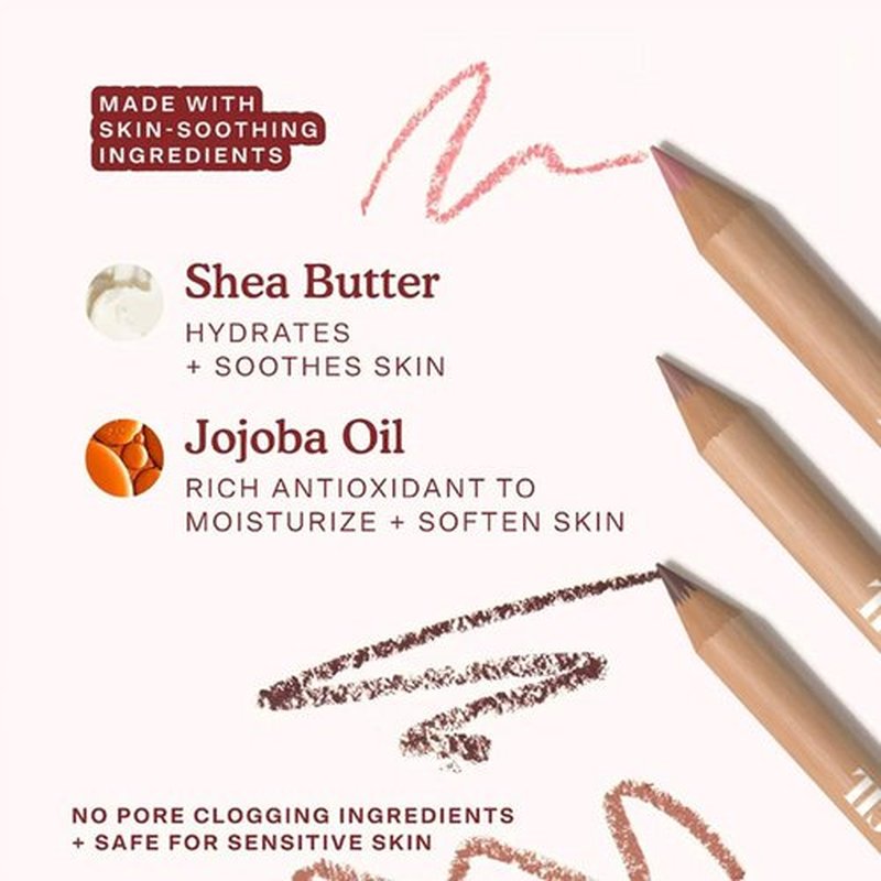 6pcs Nude Lip Liner Makeup Set - Waterproof & Smudge-Proof Matte Pencil, Long-Lasting & Durable, Smooth & Easy Glide, Non-Smudge, Contouring, Filling & Layering (Brown Set, 6 Count (Pack of 1))