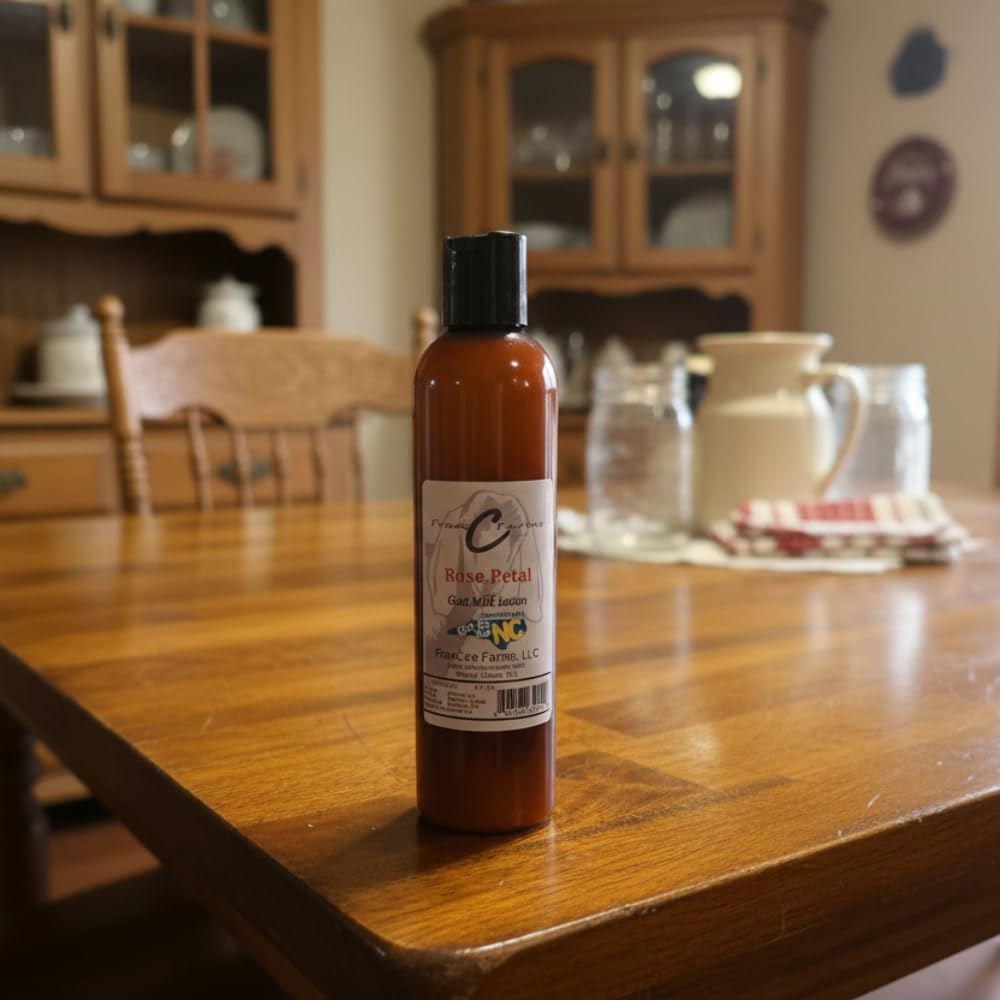 Francee Farms, LLC Rose Petal Goat Milk Lotion 8 oz.