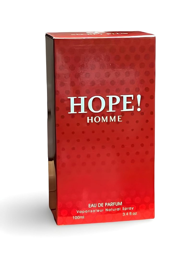 HOPE! HOMME Eau de Parfum for Men - 3.4 Fl Oz | Elegant Fragrance for Daily Wear