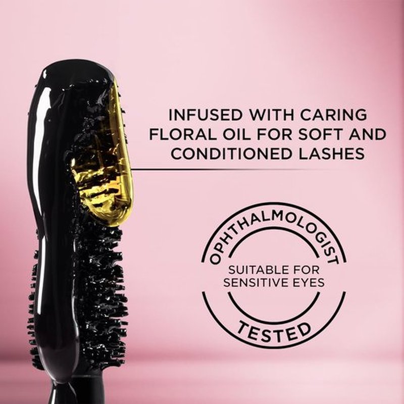 L'Oreal Paris Makeup Lash Paradise Mascara, Voluptuous Volume, Intense Length, Feathery Soft Full Lashes, No Flaking, No Smudging, No Clumping, Black, 0.28 Fl Oz (Pack of 1)