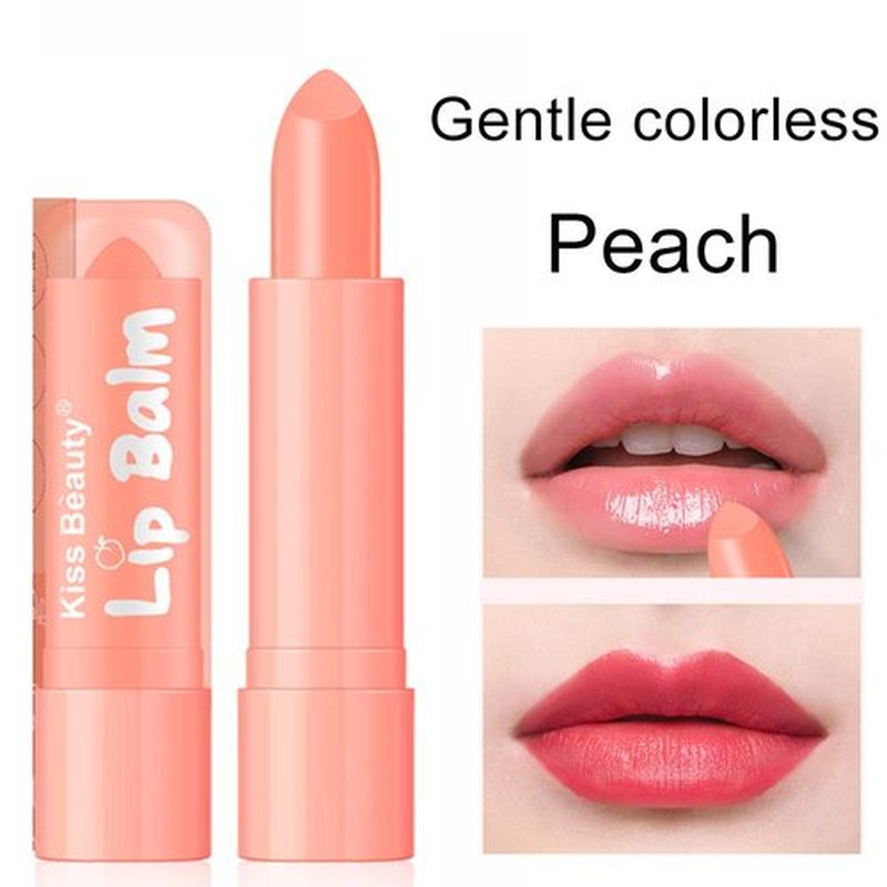 Crystal Flower Jelly Lip Balm, Aloe Vera Color Changing Lipsticks,Lasting Nutritious Natural Moisturizing gentle colorless Lipstick Lip Gloss 2pcs (Pink Flowers)