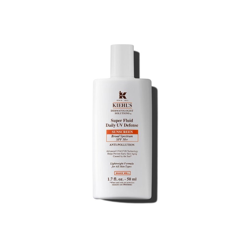 Kiehl's Super Fluid UV Defense Sunscreen SPF 50+ | Lightweight, Matte Finish, UVA/UVB Protection