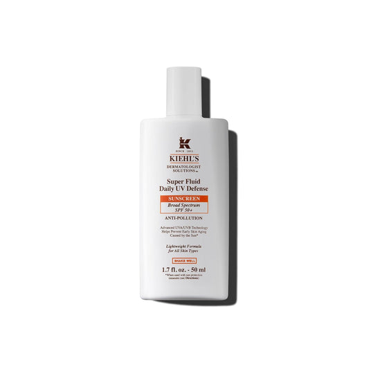 Kiehl's Super Fluid UV Defense Sunscreen SPF 50+ | Lightweight, Matte Finish, UVA/UVB Protection