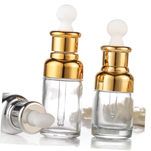 HONMEET 6pcs Essential Oil Bottle Liquid Dispenser Fragrance Orifice Vial Perfume Travel Refillable Travel Perfume Bottle Travel Container Aroma Refillable Bottle Mini Perfume Bottle Glass