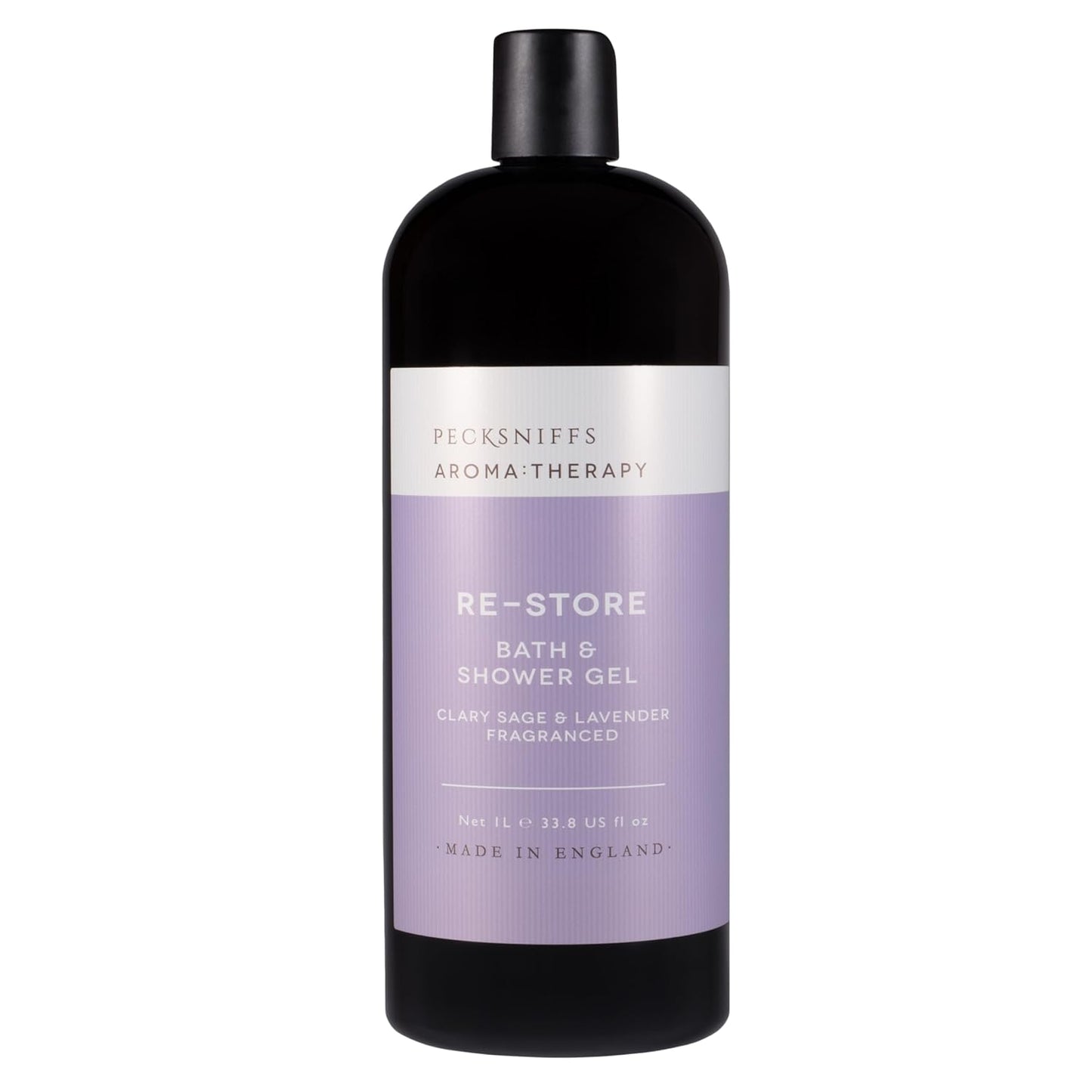 Sandalwood & Vanilla Shower Gel 750ml - Pecksniff's Classic Moisturizing Formula