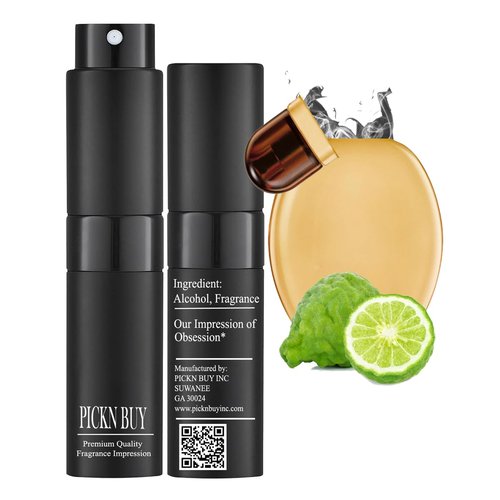 PICKN BUY Luxury Perfume for Women 0.34 Fl oz, Scent Compatible to Obsession* Perfume, Made in USA, Long-Lasting Spray Comes in Refilable Bottle