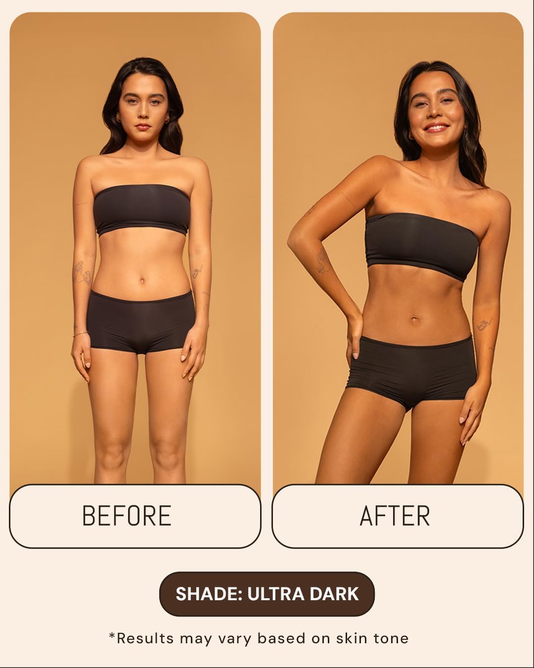 PETAJANE Ultra Dark Tanning Mousse, 7 Fl Oz, Pack of 2