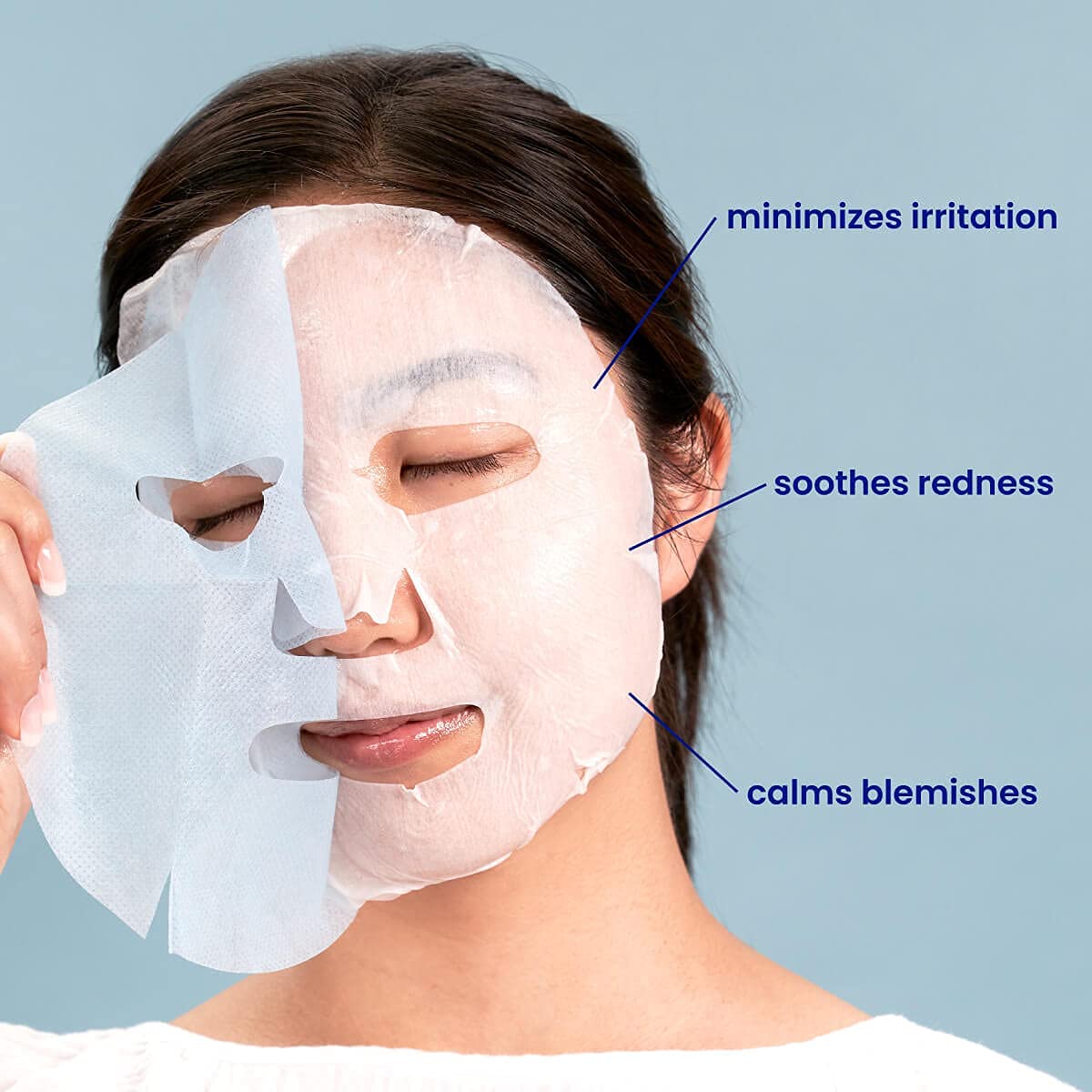 FACETORY Acne Sheet Mask Collection (Pack of 6)- Soothing, Rejuvenating, Illuminating Sheet Mask for Blemishes, Oily Skin Types, Pimples