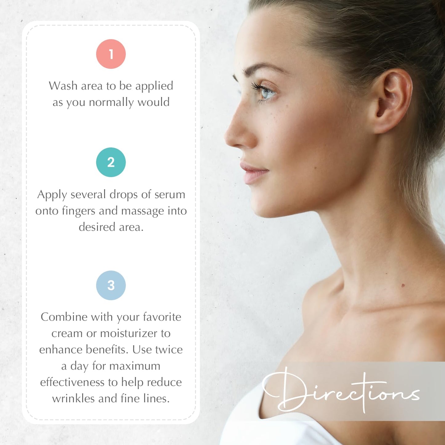 Nuvoderma Argireline Serum – 20% Argireline and Matrixyl 3000 - Face Serum Tightening with Hyaluronic Acid and Vitamin C – Lightweight Texture – 1 fl. oz.