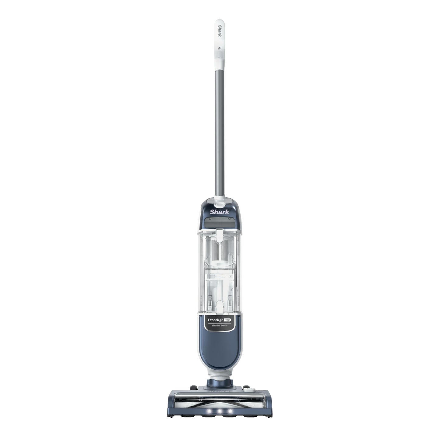 Shark Freestyle Max Cordless Upright Vacuum | Multi-Surface Cleaning, Lightweight, Easy Maintenance | Large Dust Cup, 2-Speed Brushroll, LED Headlights | Nordic Blue | SV2002