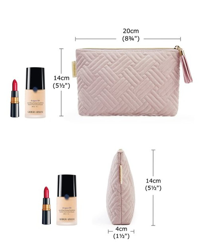 BAGSMART Small Cosmetic Bag, Elegant Roomy Makeup Bags,lipstick pouch,Zipper Pouch,Great Gifts for Women,Travel Waterproof Toiletry Bag Accessories Organizer Gifts