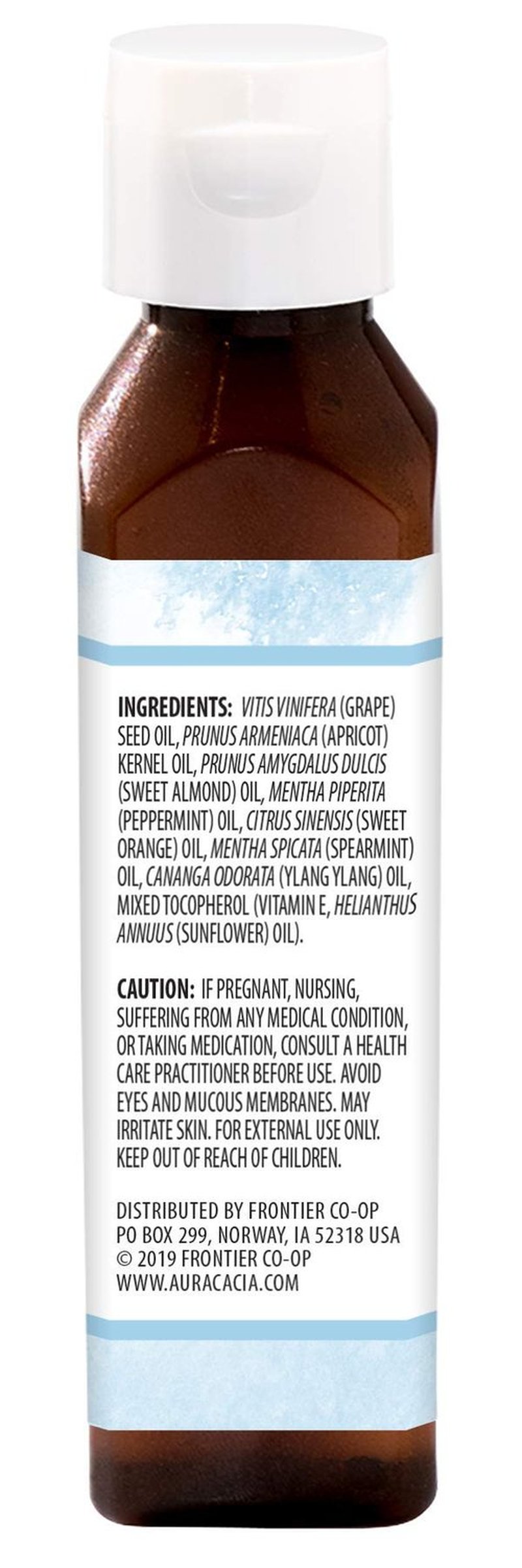Aura Cacia Body Oil, Refreshing Peppermint, 4 Fluid Ounce