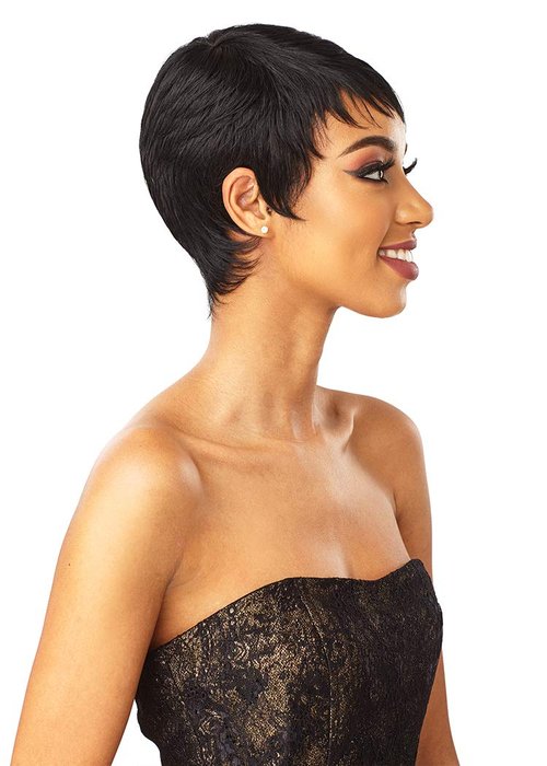 Sensationnel Synthetic Fiber Instant Weave Synthetic Half Wig - RUBY (99J [Dark Wine])